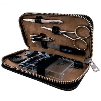 Маникюрный набор мужской Metzger  с Gillette MAC3 MS-348-S