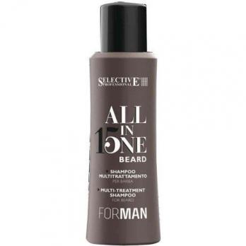 Многофункциональный шампунь для бороды Selective All In One Beard Shampoo 100 мл