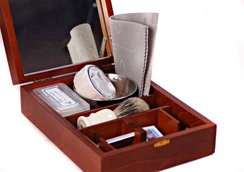 Элитный набор для бритья Т-образной бритвой thiers-issard