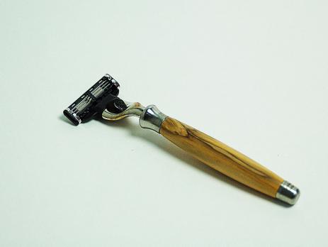 Бритвенный станок gentleman barbier адаптированный под Mach3, ручка самшит