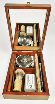 Элитный набор для бритья с опасной бритвой thiers-issard