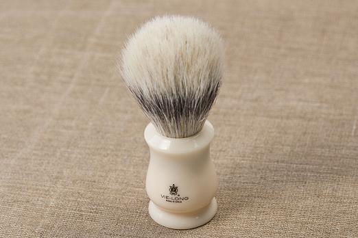 Кисточка-помазок для бритья Vie-Long, конский ворс, акрил 13065